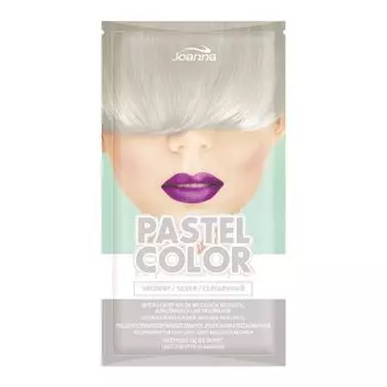 Шампунь для окрашивания волос в пастельные тона Joanna, цвет silver, 35 гр