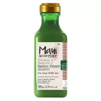 Шампунь для ослабленных и ломких волос с бамбуком Maui Moisture Thicken & Restore + Bamboo Fibers, 385 мл