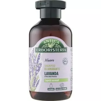 Шампунь для осветления лаванды для нормальных волос, 250 мл, 8,4 жидких унции - импорт из Италии Antica Erboristeria