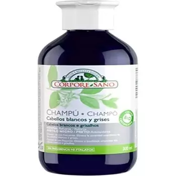 Шампунь для серо-белых волос 300мл, Corpore Sano