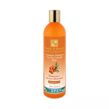 Шампунь для сухих и окрашенных волос с облепихой, 400 мл H&B