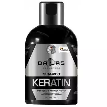 Шампунь для сухих и поврежденных волос, 1000г Dalas Keratin