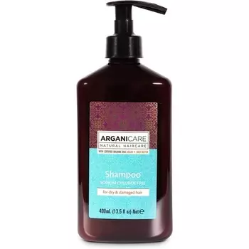 Шампунь для сухих и поврежденных волос 400мл, Arganicare