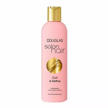 Шампунь для вьющихся волос salon hair curl & define shampoo Douglas Collection, 250 мл