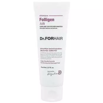 Шампунь для волос, 70мл Dr.forhair, Folligen Silk Shampoo, Inna marka