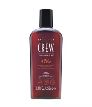 Шампунь для волос American Crew Hair Care & Body 3in1 Classic, 250 ml