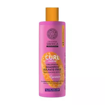Шампунь для волос Curl Control Облепиха безсульфатный Natura Siberica, 400 мл