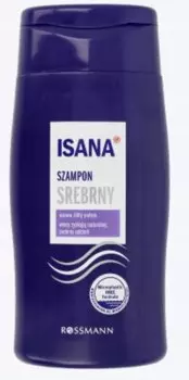 Шампунь для волос Isana Silver BLOND удаляет желтизну Inna marka