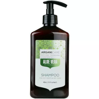 Шампунь для волос с алоэ Arganicare, 400 мл