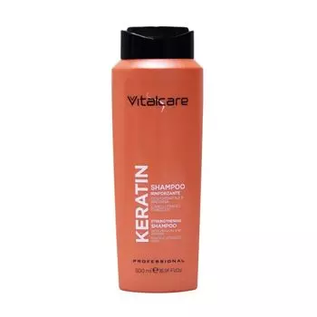 Шампунь для волос с кератиновым маслом Vitalcare, 500 мл