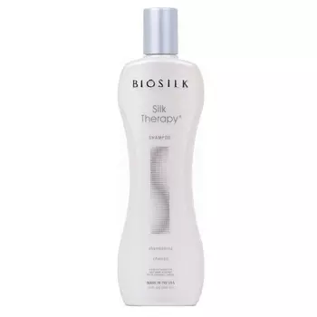 Шампунь для волос с протеинами шелка silk therapy shampoo Biosilk, 355 мл