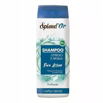 Шампунь для волос Splend'Or с огурцом и глиной 300 мл