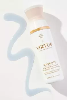 Шампунь для волос Virtue Labs ColorKick для нейтрализации желтого пигмента, белый