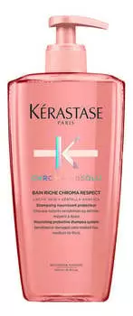 Шампунь для защиты цвета волос 500мл Kerastase Chroma Absolu Bain Riche Chroma Respect