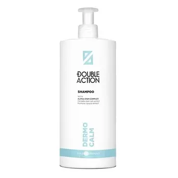 Шампунь Double Action Dermo Calm восстанавливает состояние кожи и волос Hair Company