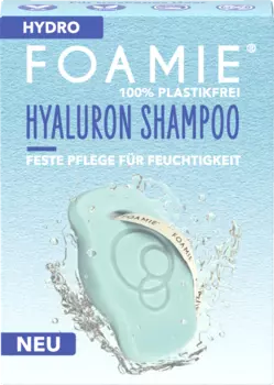 Шампунь Foamie Festes Shampoo Hyaluron & Aloe Vera