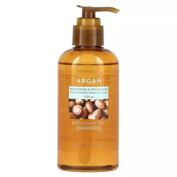 Шампунь глубокого ухода Nature Republic Argan Essential для сильно поврежденных волос, 300 мл