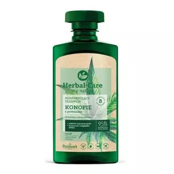 Шампунь Herbal Care Hemp Champ Regenerador Farmona, 330 ml