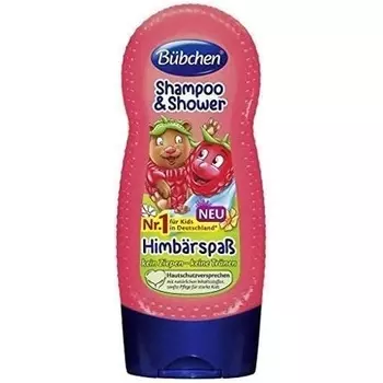 Шампунь и гель для душа 50 мл Raspberry Fun, Bbchen