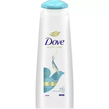 Шампунь и кондиционер 2 в 1 Ежедневное увлажнение Dove, 250 ml