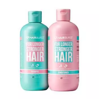 Шампунь и кондиционер для более длинных и сильных волос 350 мл Hairburst
