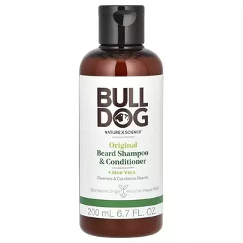 Шампунь и кондиционер для бороды Bulldog Skincare For Men Original алоэ вера, 200 мл