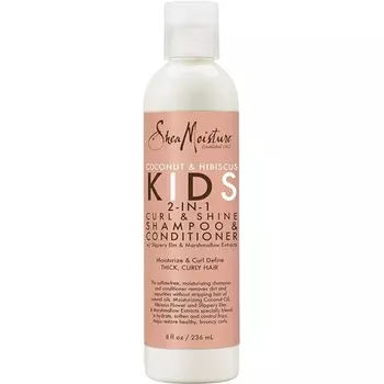 Шампунь и кондиционер Kids Curl & Shine 2-в-1, 237 мл, Shea Moisture