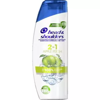 Шампунь и кондиционер против перхоти 2в1 Apple Fresh head & shoulders, 250 ml