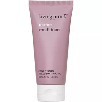 Шампунь и кондиционер Restore устраняет повреждения, делает волосы мягче, гладче, здоровее. Не содержит силикона, не содержит парабенов. Веганский кондиционер 60 мл Living Proof