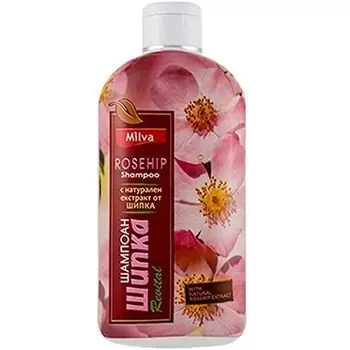 Шампунь из шиповника 200мл Milva