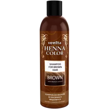 Шампунь-краситель для каштановых волос Venita Henna Color, 250 мл