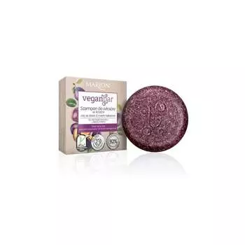 Шампунь Marion Veganbar для сухих и поврежденных волос, масло сливы и масло какао 50г