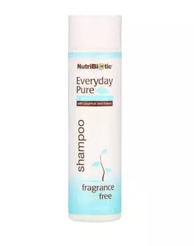 Шампунь на каждый день, без запаха, 296 мл, NutriBiotic