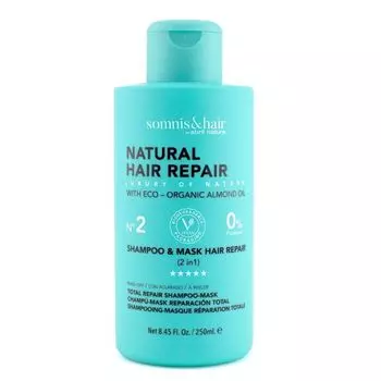 Шампунь Natural Balance Champ y Mascarilla Regeneradora Somnis & Hair, 250 ml
