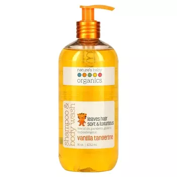 Шампунь Nature's Baby Organics Vanilla Tangerine 473,2 мл