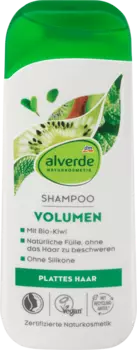 Шампунь объем органический киви органическое яблоко и мята 200мл alverde NATURKOSMETIK