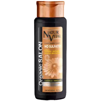 Шампунь organic salon champ sin sulfatos cuidado delicado Naturvital, объем 300 мл