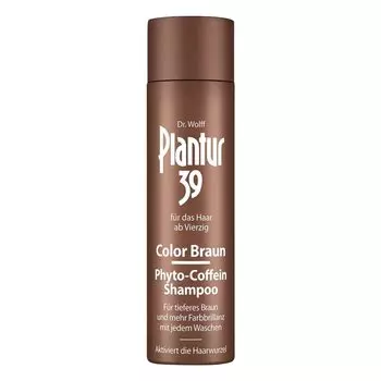 Шампунь Plantur 39 Phyto-Coffein Shampoo, Color Braun 250 ml
