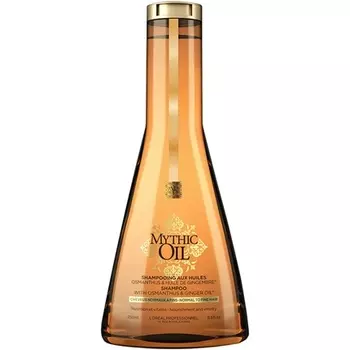 Шампунь Professionnel Mythic Oil придает мягкость и блеск нормальным и тонким волосам, 250 мл, L'Oreal