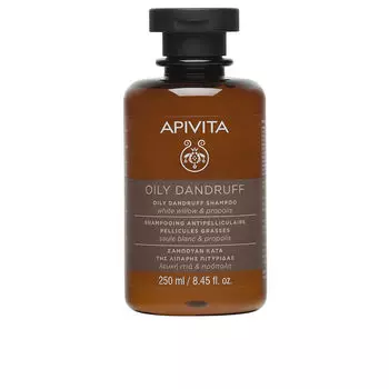 Шампунь против перхоти Apivita Champ Anticaspa Grasa Con cido Saliclico (Sauce Blanco) Y Propleo Apivita, 250 мл