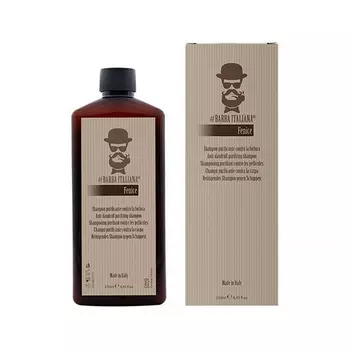 Шампунь против перхоти для мужчин anti-dandruff purifying shampoo fenice Barba Italiana, 250 мл
