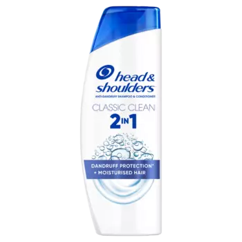 Шампунь против перхоти с кондиционером 2в1 для волос, 330 мл Head&Shoulders Classic clean