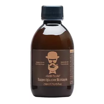 Шампунь против перхоти tri - action michelangelo Barba Italiana, 250 мл