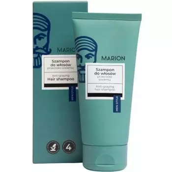 Шампунь против седины для мужчин 150 мл Marion