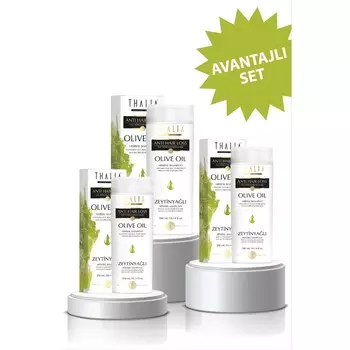 Шампунь против выпадения волос Thalia с экстрактом чеснока и женьшеня, 300 мл