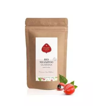 Шампунь-пудра с Гуараной, натуральный, укрепляющий, Zero Waste, сменный блок, 250 г, Элиа Сахил, ELIAH SAHIL