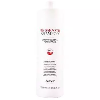 Шампунь разглаживающий шампунь 1000мл укрепляет, увлажняет и укрощает вьющиеся пряди Be Hair, Be Smooth