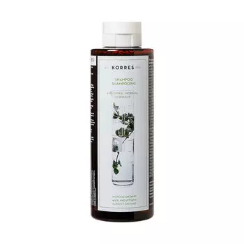 Шампунь с экстрактом алоэ и душицы для нормальных волос, 250 мл Korres