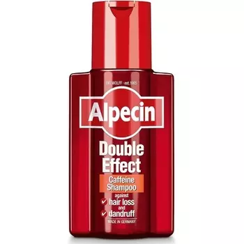 Шампунь с двойным эффектом и кофеином, 200 мл, Alpecin