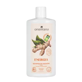 Шампунь с имбирем и лимонником для всех типов волос, 210 мл Orientana Energia